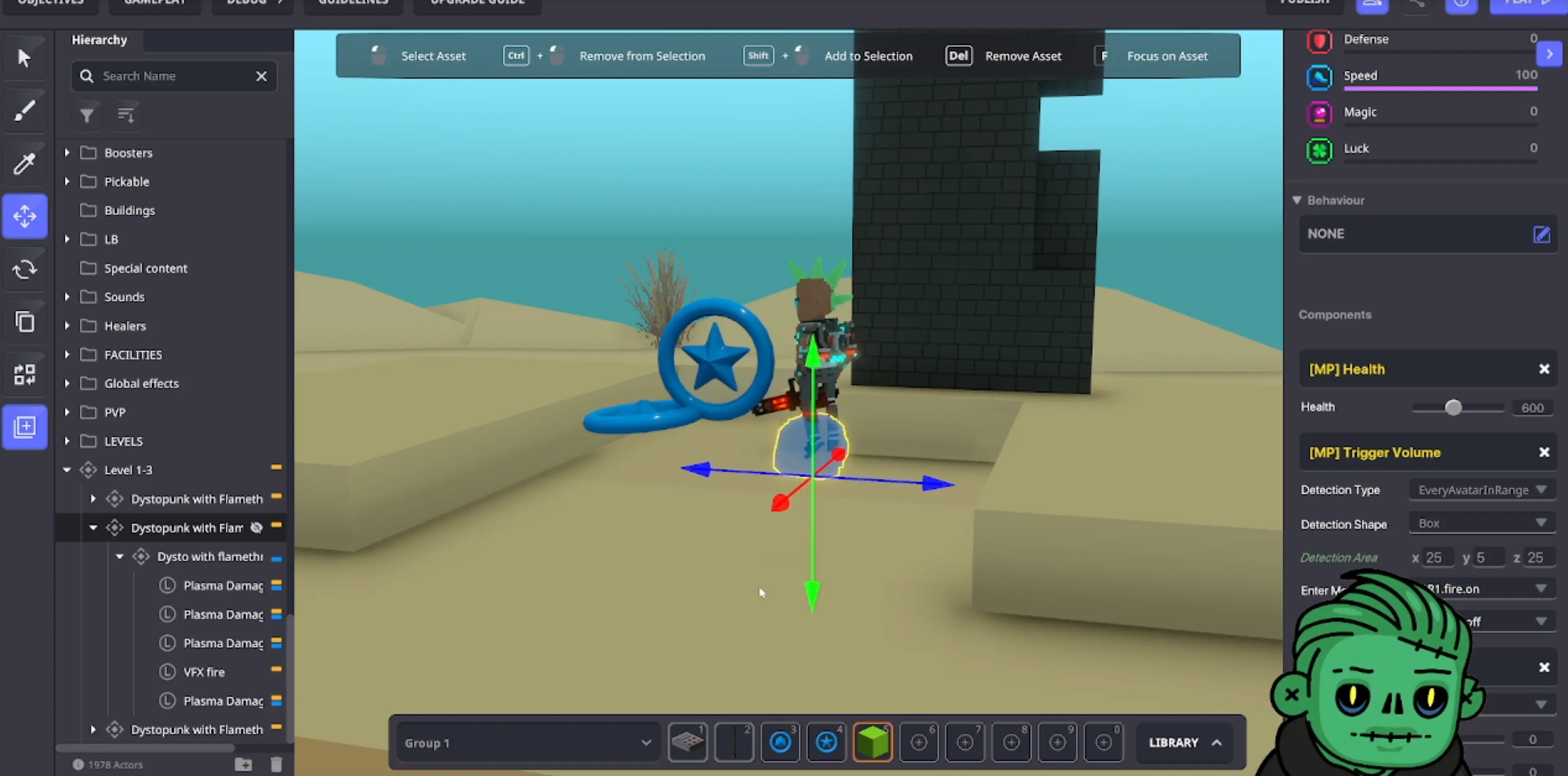 Sandbox Game Maker shooter logic stream thumbnail